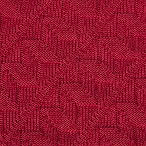 Sonnenstrick Erstlingsdecke/Babydecke/Kuscheldecke/Strickdecke aus 100% Bio Baumwolle kba made in Germany