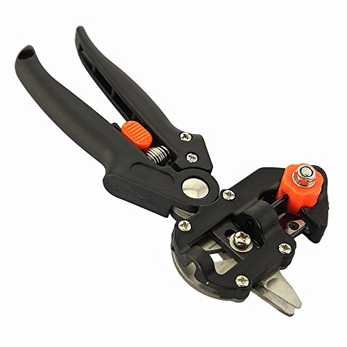 Forbici da giardinaggio con troncarami integrato. Forbici professionali da potatura e da innesto per alberi da frutto, con 2 lame di ricambio