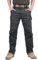 MAGCOMSEN Herren Draussen Dauerhaft Multi Taschen Entspannt-Fit Taktisch Cargohosen Arbeitshose, Grau, 38