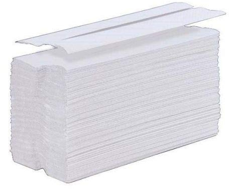 5 Star Facilities Hand Towel C-Fold One-Ply Recycled Size 230x310mm 100 Towels Per Sleeve White [Pack 24] -FST