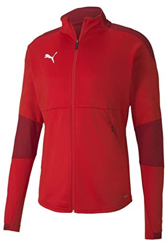 PUMA Men'S Teamfinal 21 Training Jacket Track Red-Chili Pepper, Medium