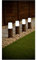 spot on dealz® 4pk Solar Garden Lights Outdoor Stake Pathway Lighting Driveway Stakes Path Lights Rattan Effect Brown Post Light Patio Border Garden Decoration White LED
