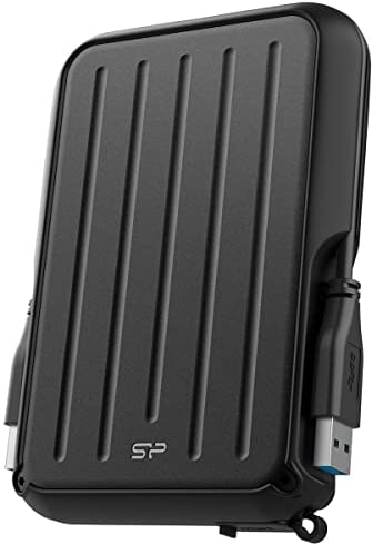 Silicon Power - Disco duro externo A66, compatible con PS5 PS4 Xbox One PC y Mac, color negro
