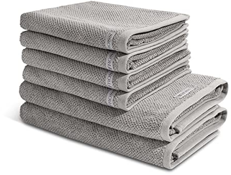 Ross - Selection - Organic Cotton - 4 X Handtuch 2 X Duschtuch - im Set (6er Set Flanell)
