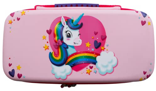 iMP Tech Sweetheart Unicorn Console Carry Case (Nintendo Switch Lite), Rosa, Sweetheart Unicorn Console Carry Case (Nintendo Switch Lite)