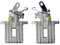 Bisenya Paar Hinten Bremssattel Links Rechts Kompatibel mit A3 8P1 8P7 Altea XL Leon Octavia Golf 1K0615424A 1K0615423A