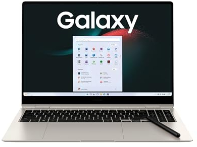 SAMSUNG Galaxy Book3 Pro 360 + Google Nest Hub 2nd Gen Rock Candy - 16 i7-1360P 16 GB 512 GB W11H Beige
