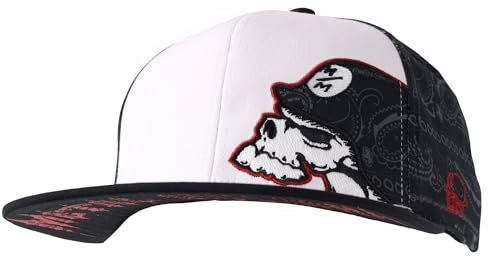 Metal Mulisha Men's Lookout 3 Paisley Black Flexfit Hat L/XL