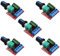 5 Stücke Mini DC Motor PWM Drehzahlsteller, DC 5V-35V Einstellbarer Drehzahlregler, DC 6V 12V 24V 35V Variabler Spannungsregler, 5A Regler Schalter LED Dimmer Max 90W mit LED-Anzeige
