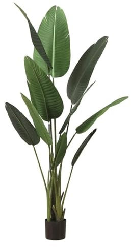 Kunstpflanzen Künstlicher Bananenbaum, großer grüner gefälschter Baum, Landschaftssimulationsbaum für den Innen- und Außenbereich, künstliche Pflanzendekoration, künstlicher Baum Einweihungsgeschenk