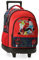 Disney Joumma Bags, Marvel-Spiderman-Urban-Schultasche, Kinderrucksack, aus Polyester, breite und verstellbare Träger, Tragegriff oben zum Aufhängen., rot, Rucksack mit Rädern