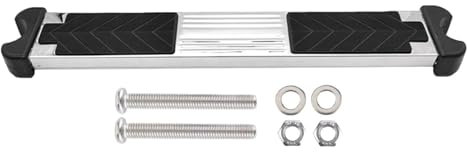 Moreeulsi 50cm Edelstahl Poolleiter Ersatzstufe, Poolleiter Stufen Ersatz, Ersatzstufe Anti-Rutsch-Pool-Stufen Für Unterirdische Pool, Geformte Kunststoff-Schwimmbadleiter Für Oberirdische Außenpools