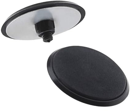 Newyuan Auto Rear Wiper Plug, Wiper Delete Kit, Waterproof Block off Cap, Screw Plug Cover for Tailgate Wiper Arm, Rear Window Hole Universal Blanking Cap (46mm)