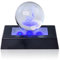 Flylin LED Lichtbasis Mit USB-Kabel, Farbverlauf Anzeigebasis, Mehrfarbig Beleuchteter Stand für 3D-Laserkristallglas, Weihnachtsfeierdekoration (Schwarz)