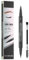Microblading Eyebrow Pen - Waterproof 2-in-1 Dual-Ended Eye Brow Pen with 2-Fork-Tip Brow Pen and Precise Brush Create Natural Looking Defined Eyebrows Last All Day