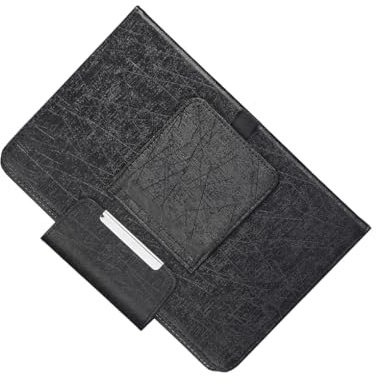 Tityvirnix Bluetooth-compatible Keyboard PU Leather Case Professional Dust-proof Waterproof Scratch-resistant Bracket Tablet Holder Type 6