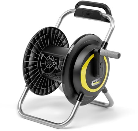 Kärcher Hose Carrier HR 3 40m Max Capacity (Depending on Thickness of Hose) Flexible Easy Wall Storage for Mobile Garden Use Black