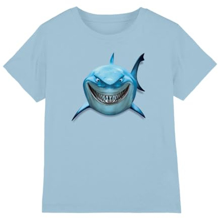 Finding Nemo Boy's Bruce Shark Smile Unisex Kids T Shirt