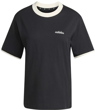 adidas Women's Seasonal Essentials Colorpop T-Shirt mit aufgestickter Grafik