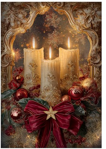 Tolles Puzzle für Erwachsene, 300 Teile, Weihnachtskerzen, Puzzles für Erwachsene, Spielzeug, Geschenk, Familiendekoration, Kinderpuzzle