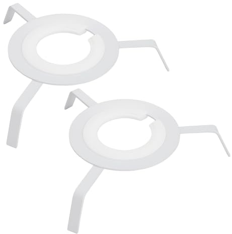 Briny River 2x Spider Duplex Lampenschirm Trägerrahmen Adapter für B22 E27 Pendelleuchten