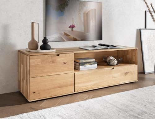 Main Möbel TV Board 149x47cm Kent Wildeiche massiv