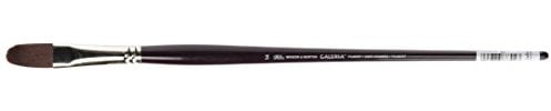 Winsor & Newton 5732014 Galeria Acrylpinsel, aus Synthetikfasern, ideale Kontrolle für dickere Farbaufträge, langer Stiel, Filbertpinsel Nr.14, 16mm