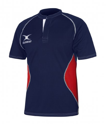 Gilbert Mens XactV2 Shirt 99 Navy/red M