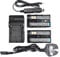 DSTE® 2x NP-F750 Rechargeable Li-ion Battery + DC01U Travel and Car Charger Adapter for Sony CCD-SC5 CCD-TRV80PK DCR-TRV820 CCD-SC55 CCD-TRV81 DCR-TRV820K CCD-SC65 CCD-TRV815 DCR-TRV9 CCD-TR3 CCD-TRV82 DCR-TRV900 CCD-TR3000 CCD-TRV85 DCR-VX200 CCD-TR3300 CCD-TRV86PK DCR-VX2100 CCD-TR516 CCD-TRV87 DCR-VX2100E CCD-TR555 CCD-TRV88 DCR-VX700 CCD-TR67 CCD-TRV90 DSC-D700 CCD-TR716 CCD-TRV91 DSR-PD170 C