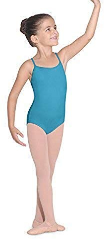 Bloch Dance Girls Parem Microlux Turnanzug für Mädchen, türkis, 36-38