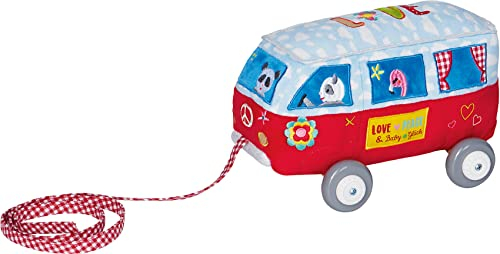 Die Spiegelburg - Bus auf Holzrollen, BabyGlück, 16095