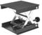 Hubtisch Plattformen, Hebebühne Kunststoffplatte und Metallhalterung Hebebühnenständer für LaborTool und Level, 90 x 90 mm schwarz