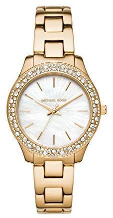 Michael Kors Damen Edelstahl Quarzuhr MK4555