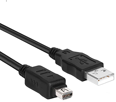 Replacement USB Camera Transfer Data Charger Charging Cable Cord Wire for Olympus Tough TG-830, TG-630, TG-810, TG-820, TG-835, TG-850, TG-860, TG-870, X-940, X-960, CB-USB5, CB-USB6