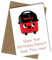Gift Insanity HENRY HOOVER - A5 Birthday Card | Envelope Included | Blank Inside | Unique Design | Personalised Free of Charge, Multicolor