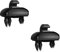 Staffa Clip Per Gancio Per Visiera Solare Interno Compatibile Con Audi A3 A4l A5 A6l A7 Q5 Q3 Black 2pcs