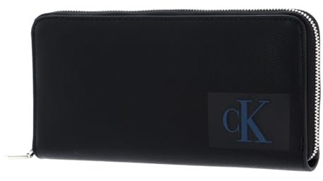 Calvin Klein CKJ Sculpted Zip Around Wallet Black