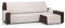 Martina Home Diamond Chaiselongue, gepolstert, 200 cm, Leinen, universell