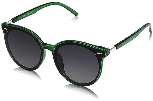 SOJOS Klassisch Retro Runde Sonnenbrille Damen Herren Groß Brille SJ2067