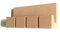 anaan Cubic Kabelhalter selbstklebend Kabelbinder Kabelclips Holz Schreibtisch Kabel Organizer Kabelführung für Netzkabel Ladekabel 2er Set Design