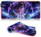 DEHUA Game pad Big Desk Pads XXXL Genshin Impact LED Large Mat for Mouse RGB Sangonomiya Kokomi game character 7 Farben und 12 -Modus （40x90cm）