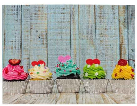 Bakery Cake Print Jigsaw Personalisiertes Puzzle Holzpuzzle Lustiges Puzzle 500 Teile Für Erwachsene Geburtstagsgeschenk