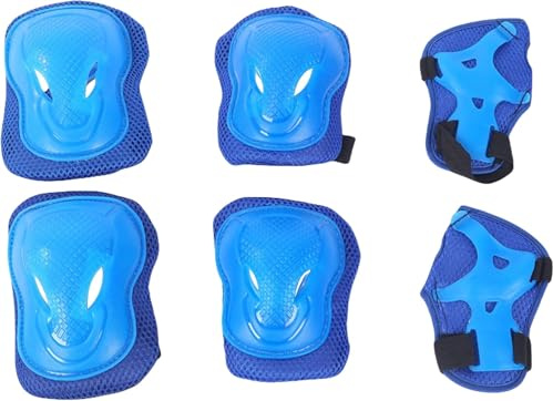 Endless EL1028 Protective Guard Kit for Skating, Cycling and Skateboarding with Knee, Elbow and Wrist Protector |ABS, Nylon | With Adjustable Straps to Fit Perfectly for Adults