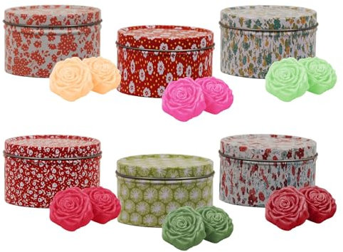 simpa 60PC Scented Wax Melts Assortment Set #1: Red Apple, Honeysuckle, Cranberry, Butterscotch, Rose Geranium, Rosemary Sage, Melon & Mint and Gingerbread assortments.