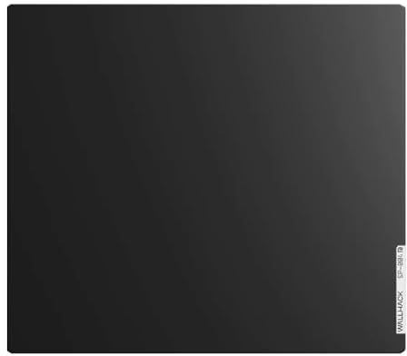 Wallhack SP-004 Glass Gaming MousePad - Professional Esport Mouse Mat w/Specialty Surface for Top Speed and Control, Large Tempered Glasspad with Full Silicone Base - Black, XL 49 cm x 43 cm
