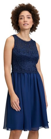Vera Mont Damen Abendkleid mit Spitze
