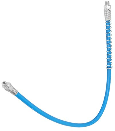 1 Stück 51 Cm/20,1 Zoll Flexibler Pistolenschlauch, Flexibler Fettpressen-Fettpressenschlauch, Langer Fettpressenschlauch, Flexibler Fettpressenschlauch, Kupplung,