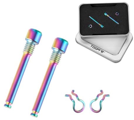 HOUSON Vite pinza freno bicicletta, bullone di montaggio per bicicletta bullone freno a disco vite di montaggio per mountain bike ciclismo bullone freno accessori