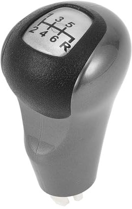 INFINAUTO Perilla De Cambio De Marchas Manual De 6 Velocidades Palanca De Cambio De Marchas Automática No.54102Snaa01 Para Honda Civic 2006-2011 Plástico Negro Titanio 1 Pc