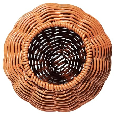 Vogelnest für Käfig, Nest für Taschen, Parrot Haus, Rattan, handgefertigt | handgewebtes Vogelnest für den Außenbereich und den Käfig, für Finch Canary